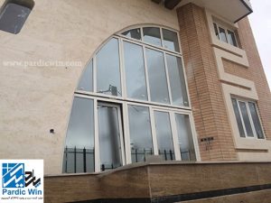 esfahan-rehau germany-upvc angled and arched windos