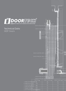 کاتالوگ در های داخلی DOOrtech MDF