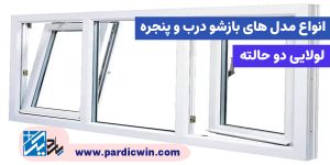 بازشو درب و پنجره (لولایی دو حالته)