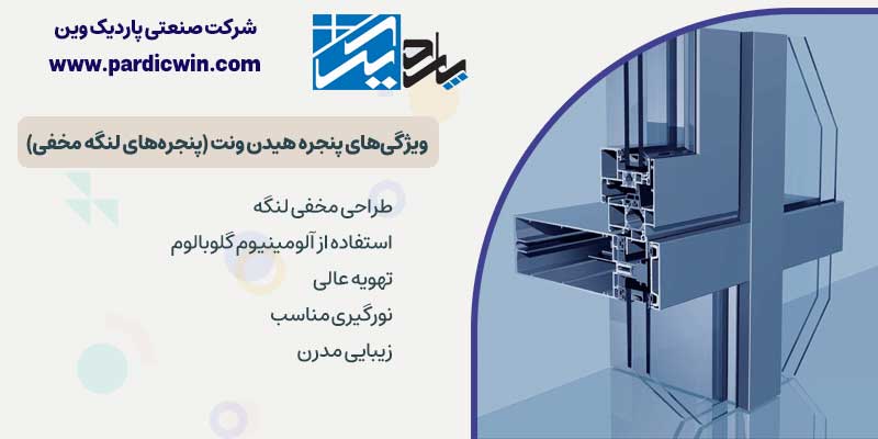 ویژگی های پنجره هیدن ونت | گروه صنعتی پاردیک