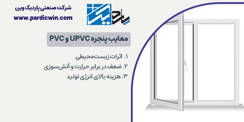 معایب پنجره UPVC و PVC