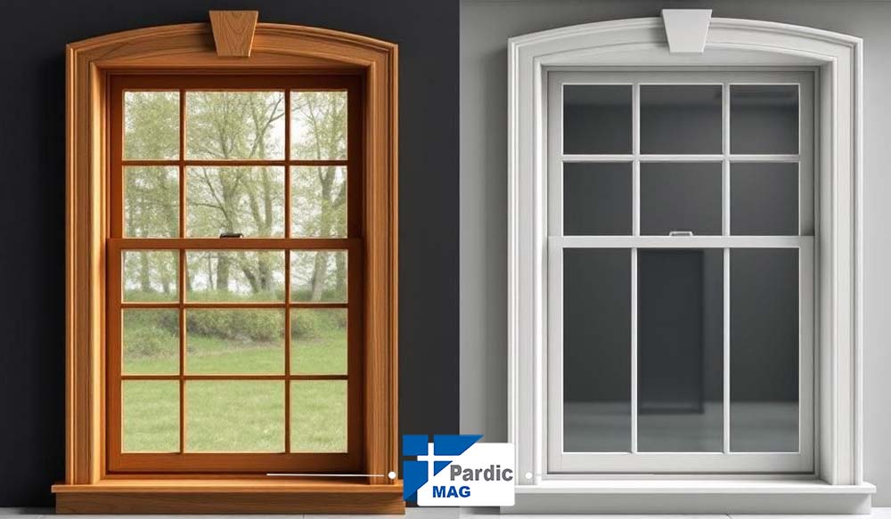 تفاوت پنجره‌ PVC و UPVC