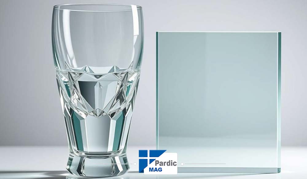 تفاوت شیشه کریستال و فلوت | پاردیک وین