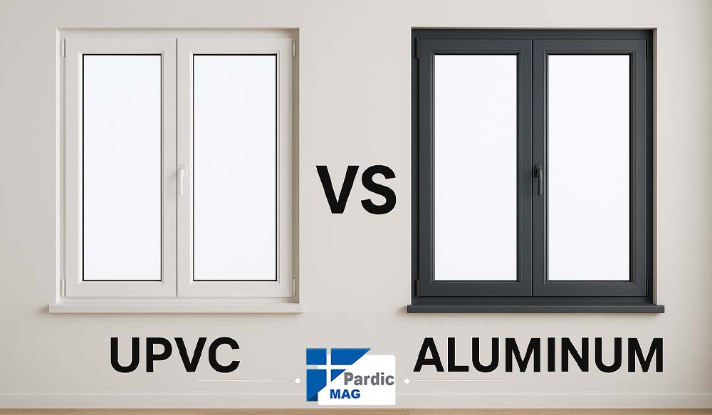مقایسه پنجره آلومینیوم با پنجره UPVC | پاردیک وین