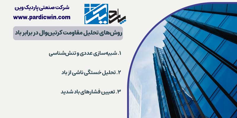 روش‌های تحلیل مقاومت کرتین‌وال در برابر باد | پاردیک وین