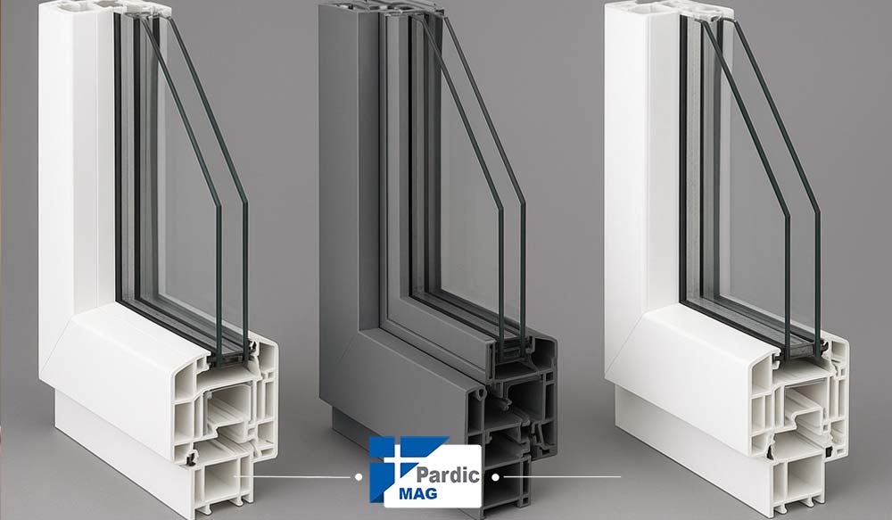 مقایسه قیمت پروفیل آلومینیوم و UPVC | پاردیک وین