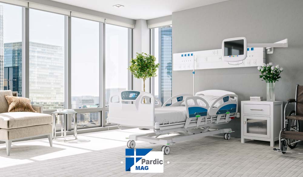 پنجره دوجداره بیمارستان |پاردیک وین تولید کننده انواع در و پنجره