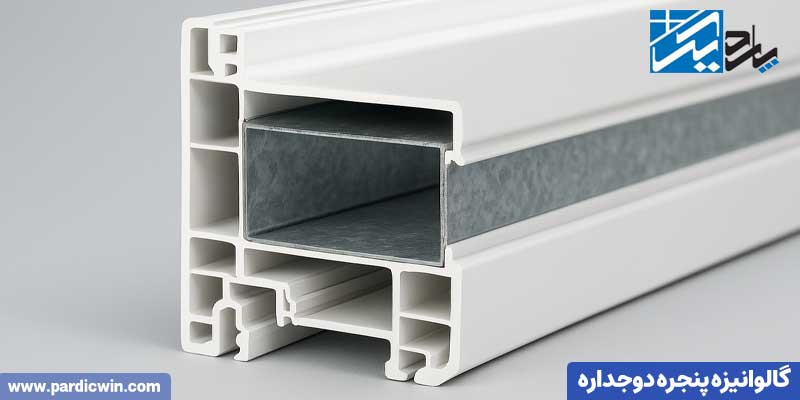 گالوانیزه در درب و پنجره UPVC