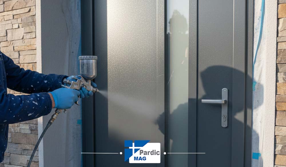 آیا درب آلومینیوم رنگ می‌شود؟ | واردیک وین